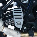 R&G Racing Rear Brake Reservoir Protector (Silver) for Royal Enfield Himalayan '17-'21 R&G Racing Rear Brake Reservoir Protector (Silver) for Royal Enfield Himalayan '17-'21